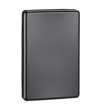 CLIPSAL CLASSIC BLACK BLANK PLATE