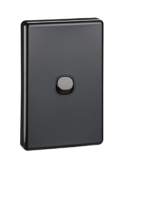 CLIPSAL CLASSIC 1 GANG BLACK SWITCH