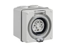 4 PIN 20 AMP EASY 56 WALL SOCKET AND BASE