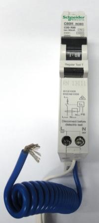 SCHNEIDER 10KA 1 POLE 20 AMP RCD COMBO WITH TAIL [SHNA9D11820] - $82.60 ...